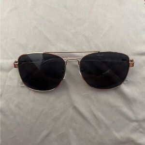 Mens J.Crew Square-frame aviator sunglasses